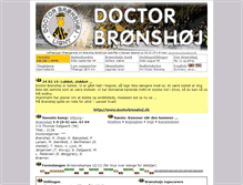 Tablet Screenshot of doctorbronshoj.dk